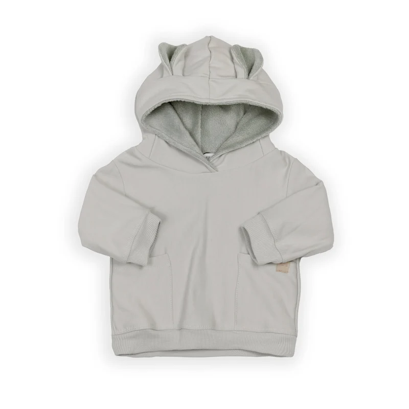 Maglia Hoodie con orecchie - SKY GREY 352