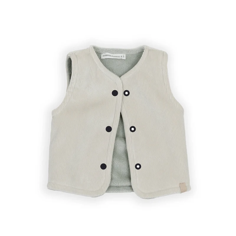 Gilet smanicato reversibile - SKY GREY 352