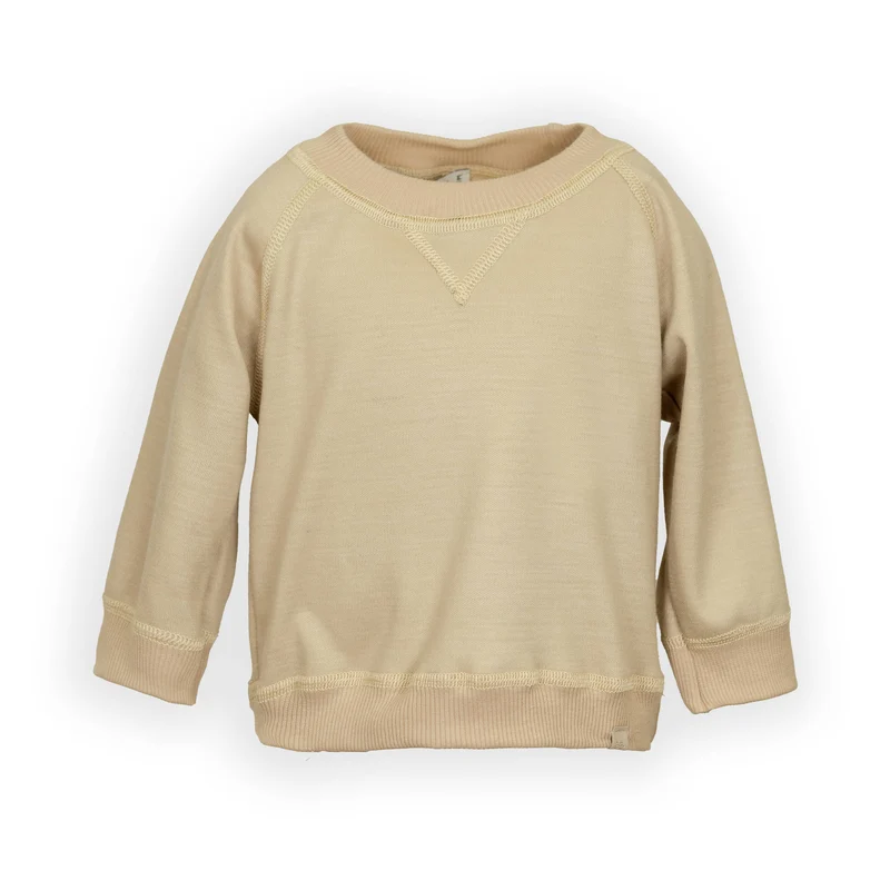 Maglia con ricamo coniglio - MOCHA SAND 347