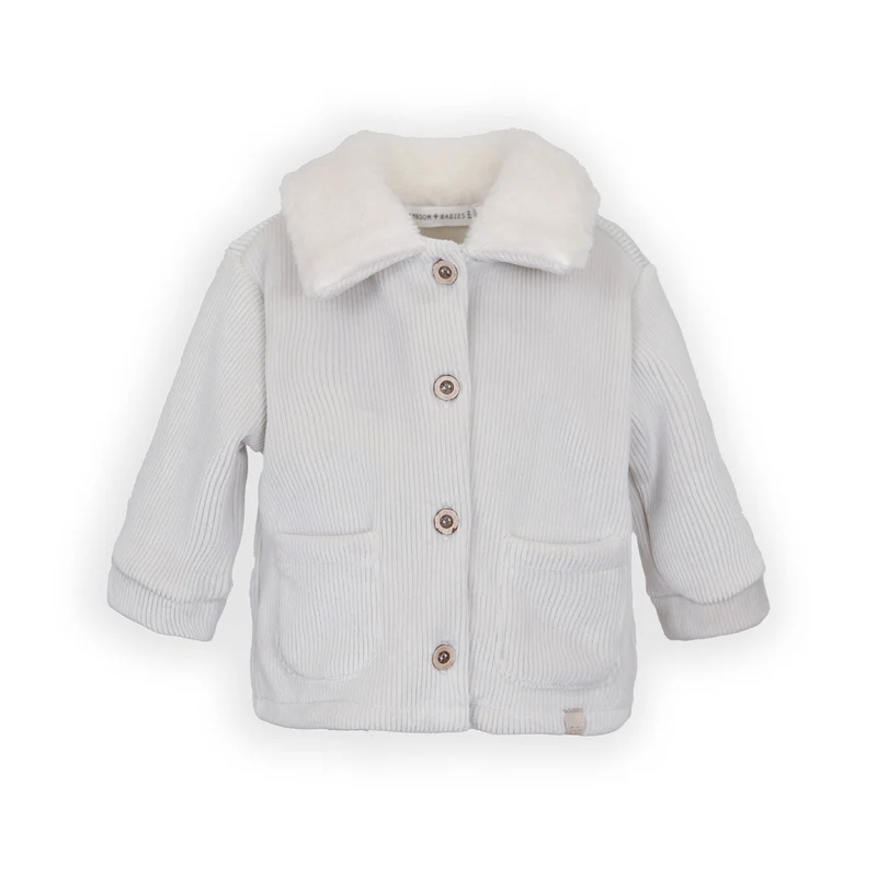 Giacca Curderoy / Alpaka - SKY GREY 352