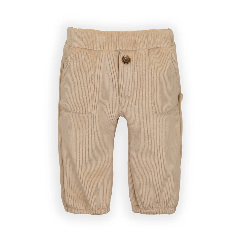 Pants worker con tasche ampie - MOCHA SAND 347