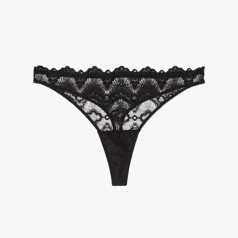 Understatement Lace Period Thong