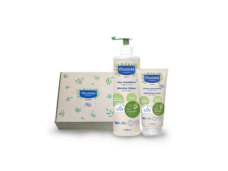 Special pack MyBioExperience - Acqua micellare + Crema idratante certificati bio - Premio MyMustela