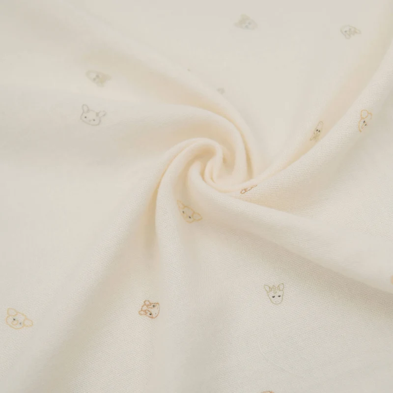 Swaddle Muslin XL multi-uso 120x120cm - ANIMAL FRIENDS 236