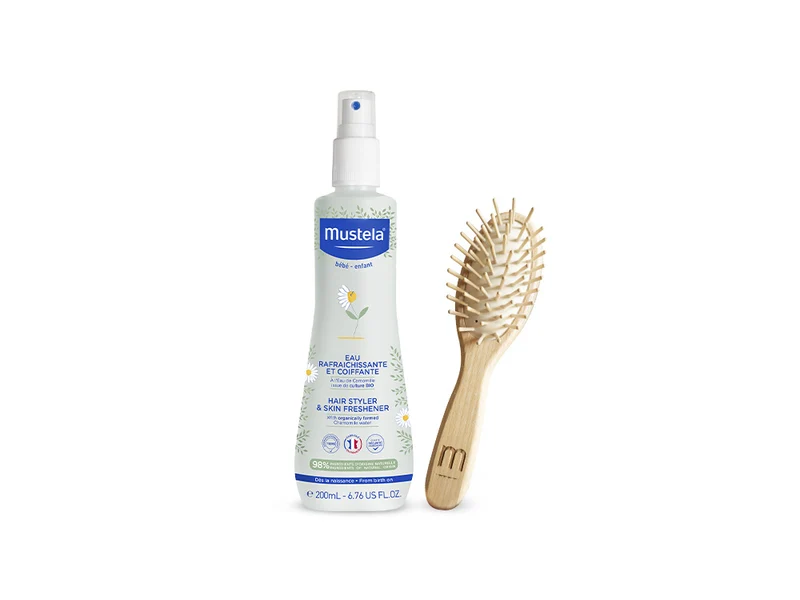 Acqua rinfrescante + Spazzola ovale capelli