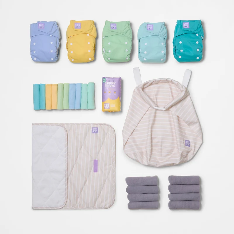The Nighttime Reusable Diaper Bundle in Wild Life