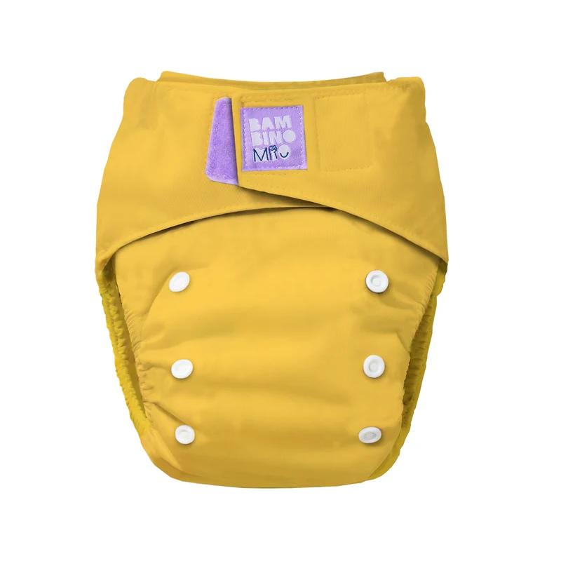 Revolutionary Reusable Diaper in Yellow