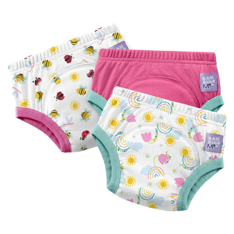 NEW: Reusable Potty Training Pants 3 Pack in Garden Party - Elite