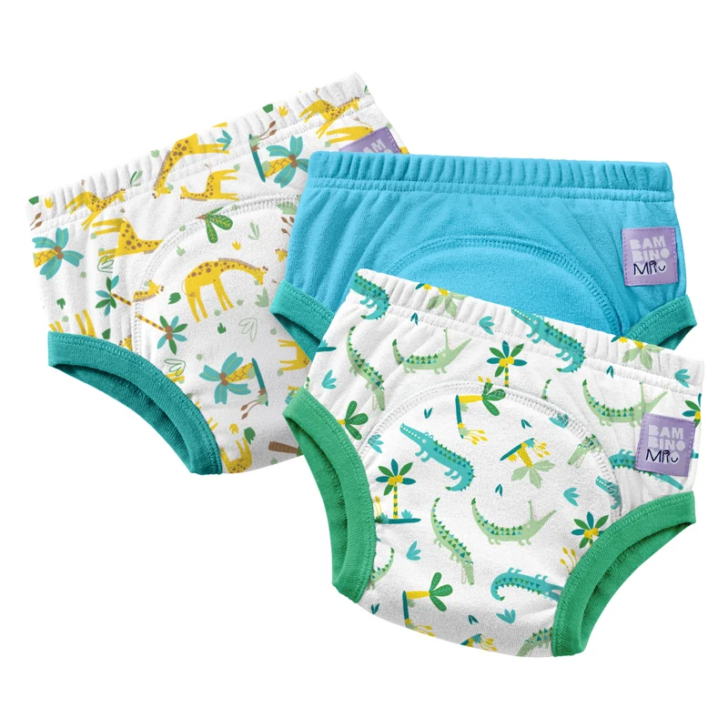 NEW: Reusable Potty Training Pants 3 Pack in Wild Life - Elite