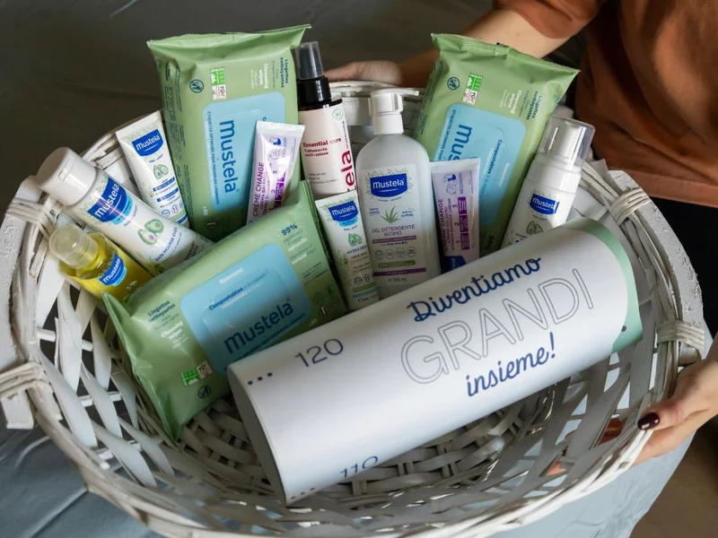 Cesto Mustela Azzurro