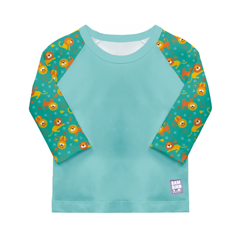 UPF 40+ Baby Rash Vest in Cool Cats