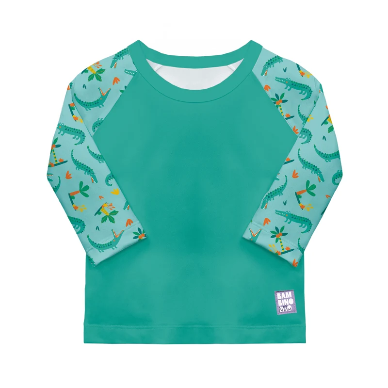 UPF 40+ Baby Rash Vest - Crafty Croc