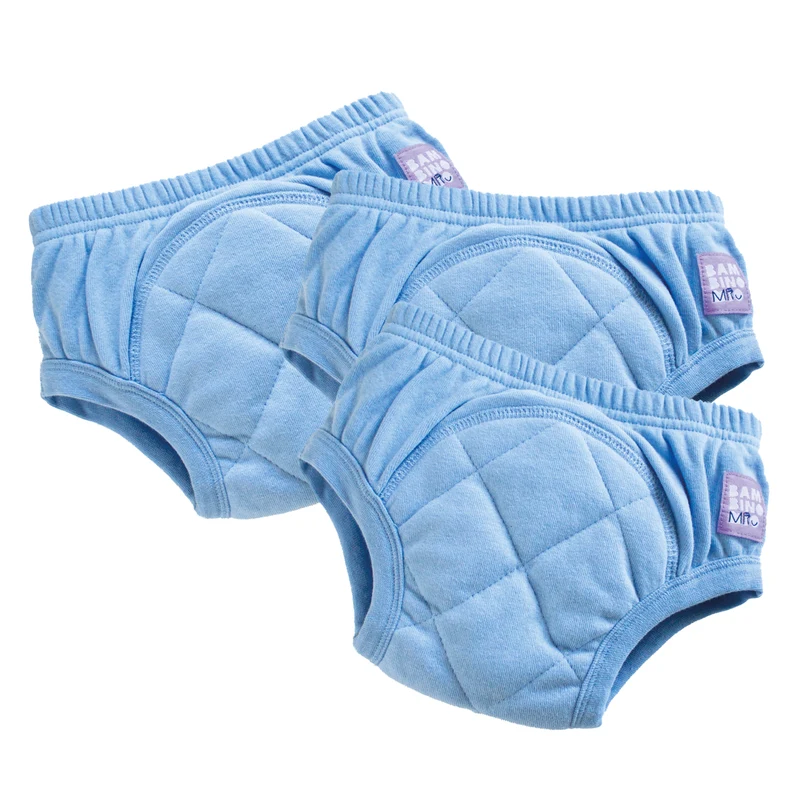 3 Pack Reusable Potty Training Pants in Blue