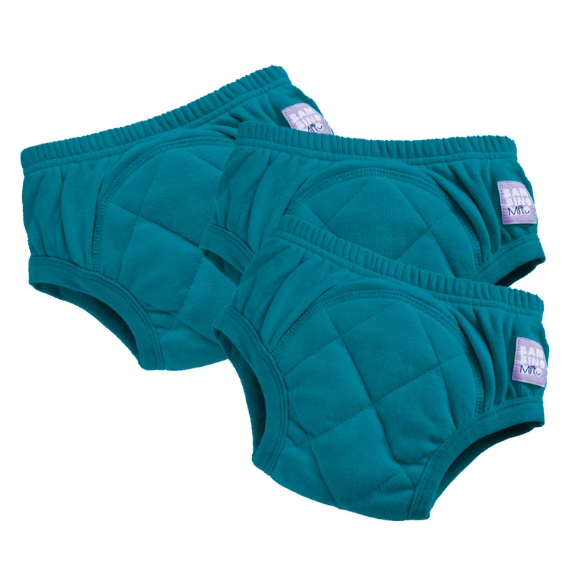 3 Pack Reusable Potty Training Pants in Teal