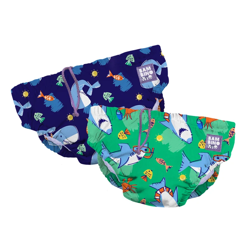 Reusable Swim Diaper 2 Pack in Squeak and Finn