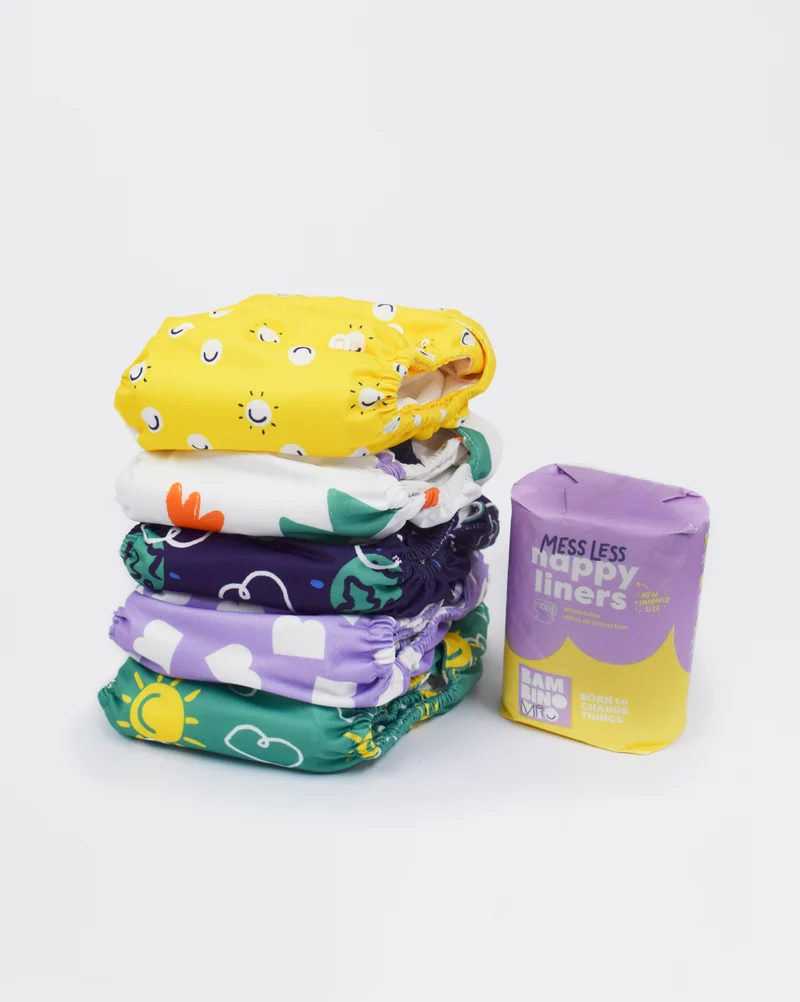 The Revolutionary Give-it-a-go 5 Diaper Bundle in Brave