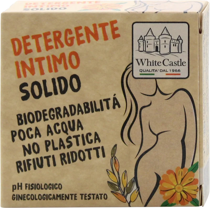 White Castle Detergente Intimo Solido 70 g