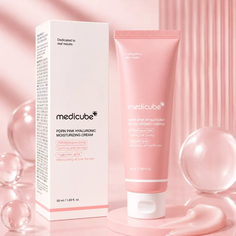 MEDICUBE PDRN PINK HYALURONIC MOISTURIZING CREAM 50ml