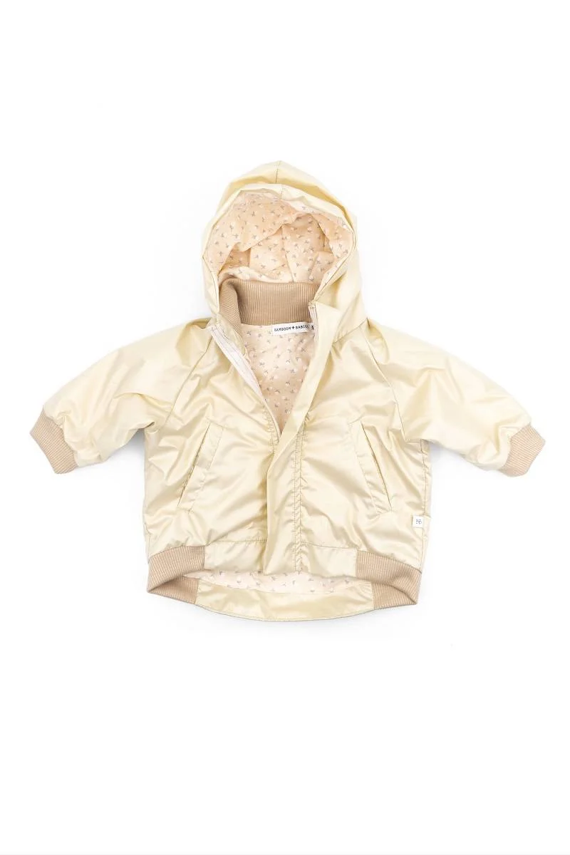 Giacca impermeabile - Crema 564
