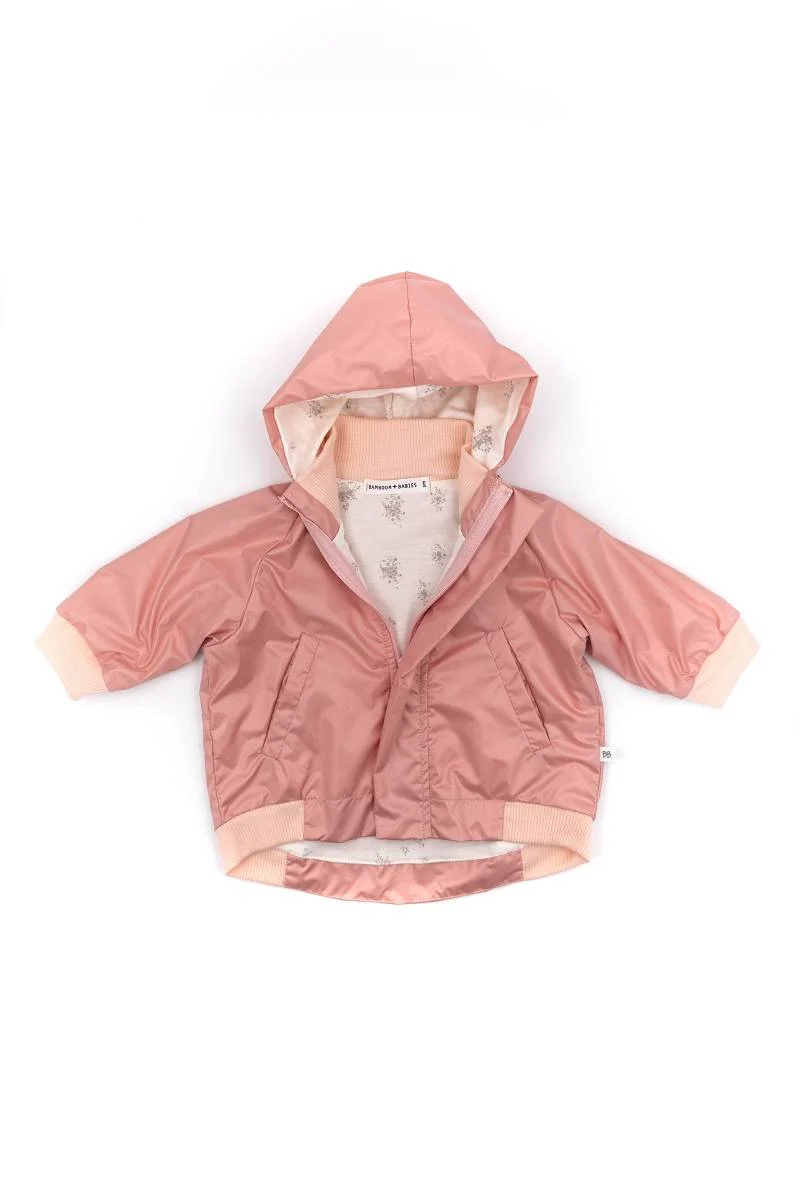 Giacca impermeabile - Rosa 568
