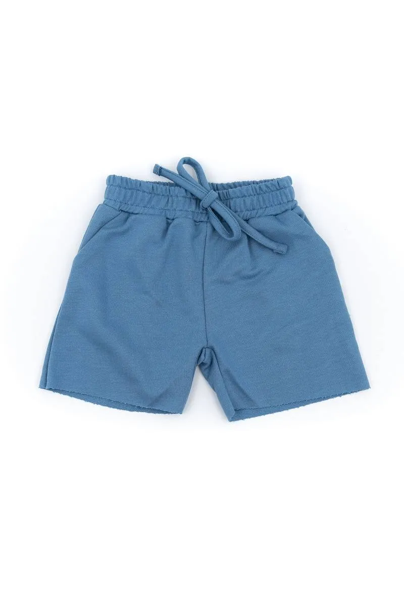 Pantaloncino tuta bimbo/a - Blu 216