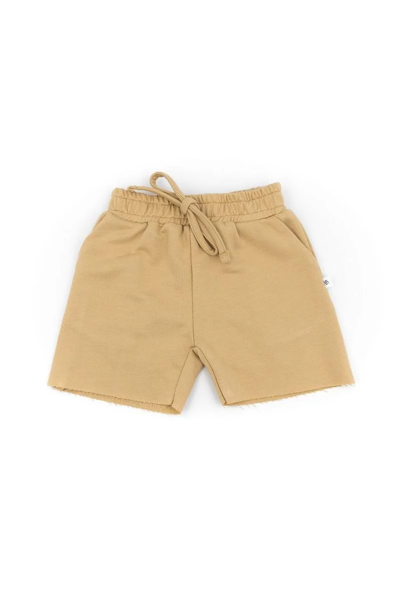 Pantaloncino tuta bimbo/a - Cammello 212