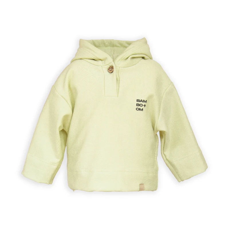 Hoodie con stampa logo - LIME 120