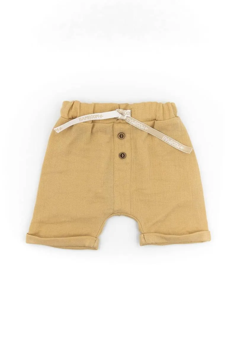 Short bimbo Muslin - Cammello 62