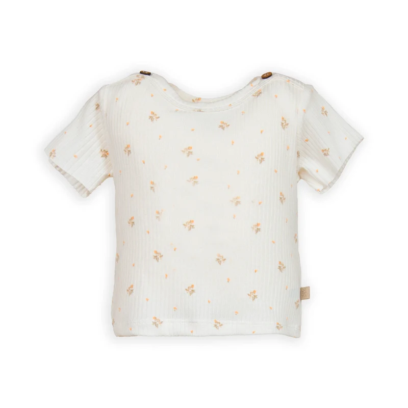 T-shirt a maniche corte con stampa - PRINT LILLA 421