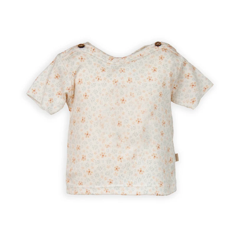 T-shirt a maniche corte con stampa - BRASILIAN FLOWER 424