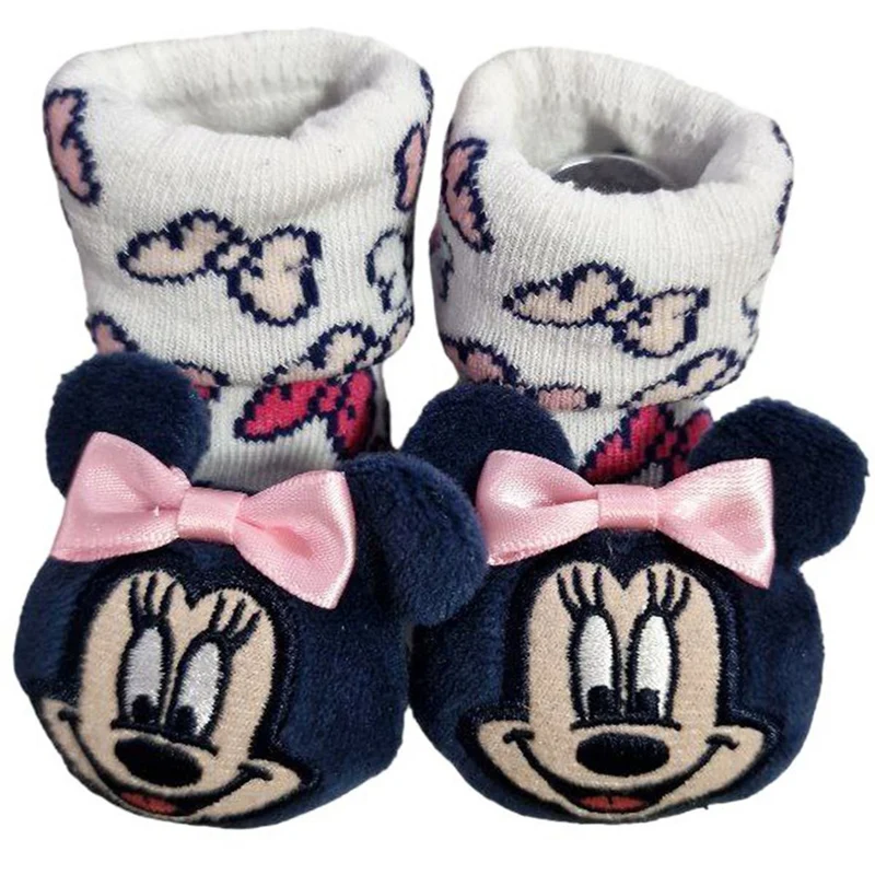 Minnie Calzini in cotone con sonaglino interno