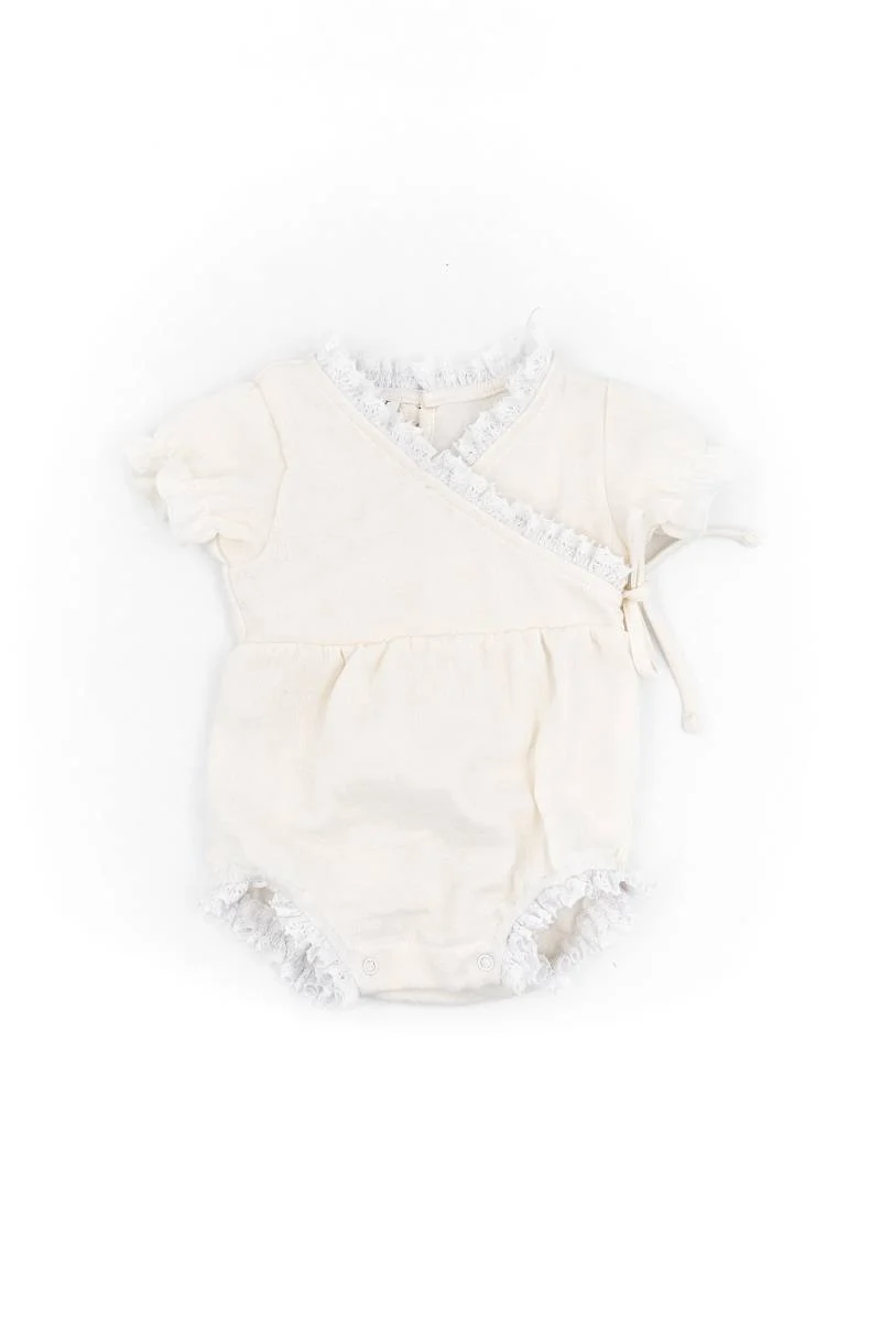 Pagliaccetto con pizzo - Bianco 61