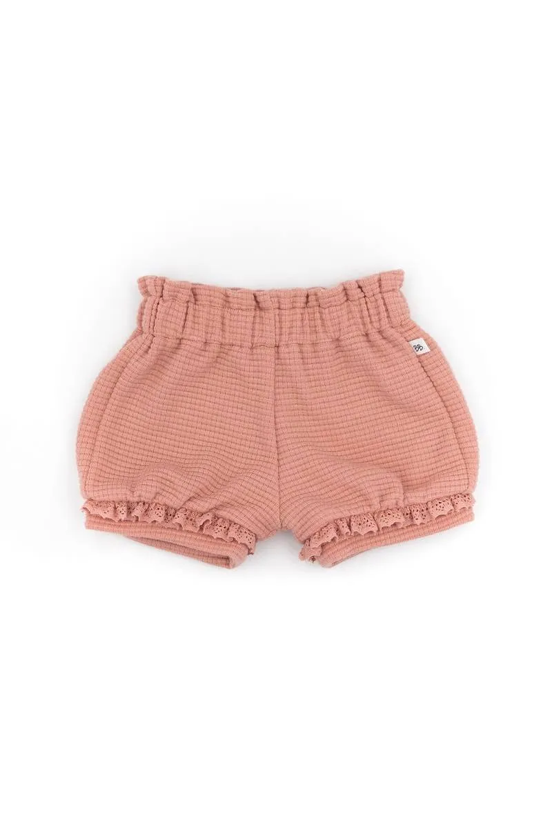 Pantaloncino corto a palloncino - Rosa Scuro 087