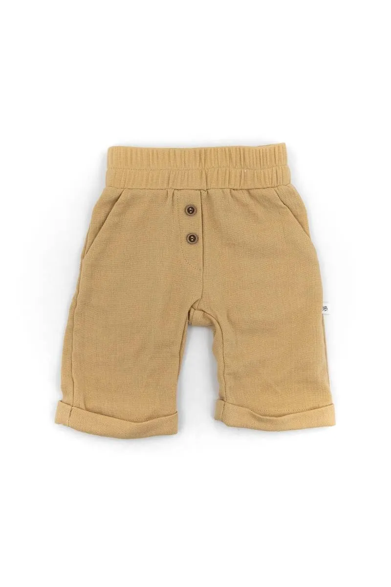 Bermuda muslin bimbo - Cammello 62