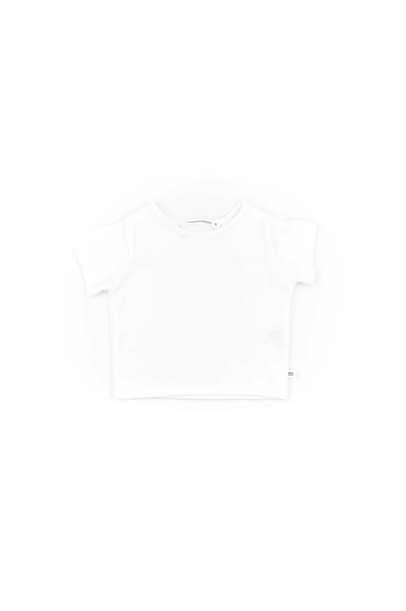 Shirt maniche corte girocollo - Bianco 801
