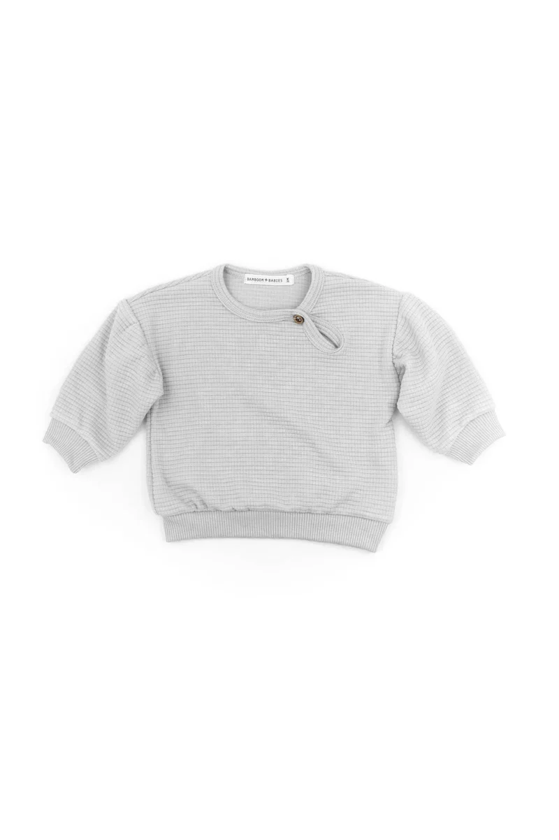 Maglia nido d'ape bimba - Azzurro 083