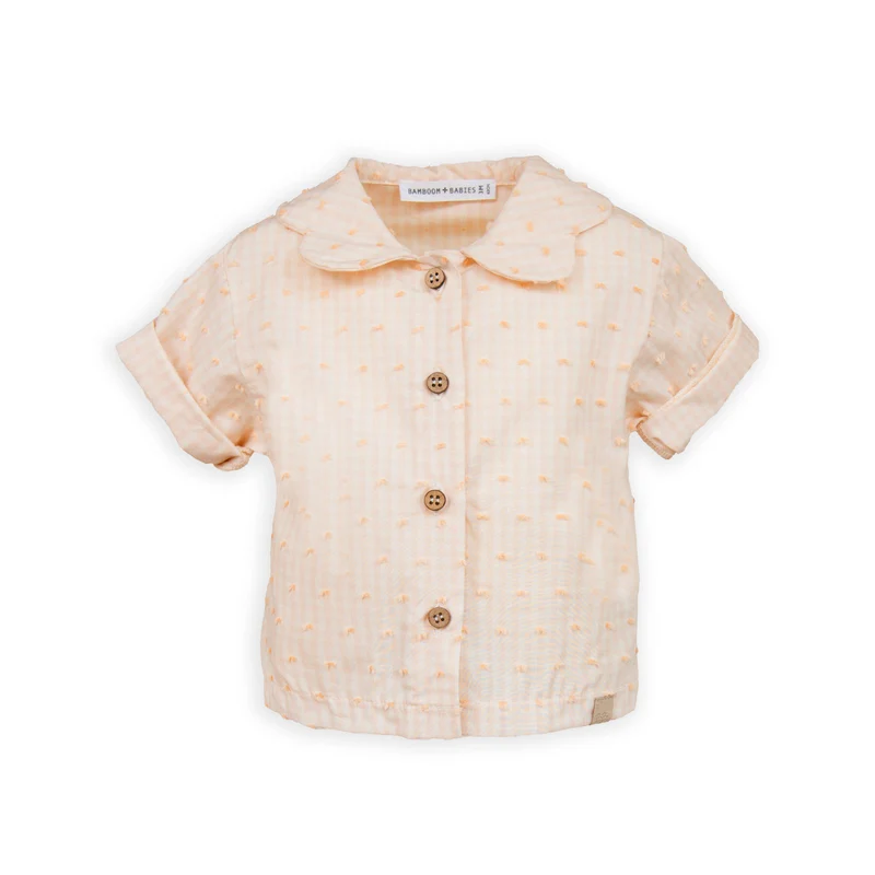 Camicia collo a fiore - SQUARE GIRL 130