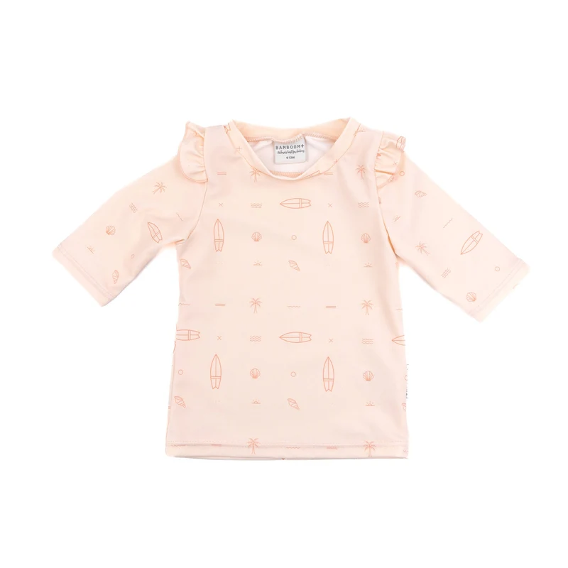 T-shirt Mare Maniche 3/4 UV50+- Bimba - SURF PRINT GIRL 235