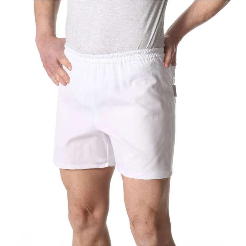 Pantaloncini panificio con elastico 100% cotone Cipro