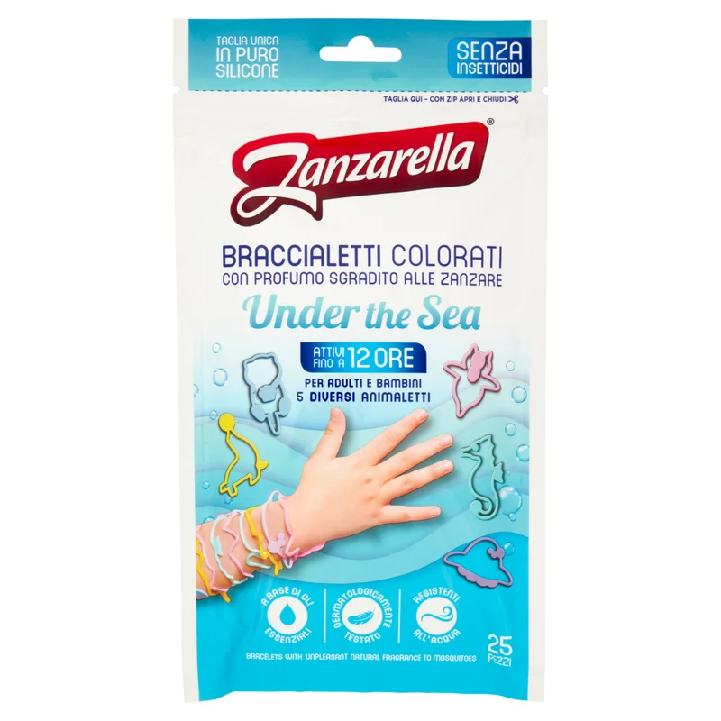 Zanzarella Braccialetti Under The Sea x25