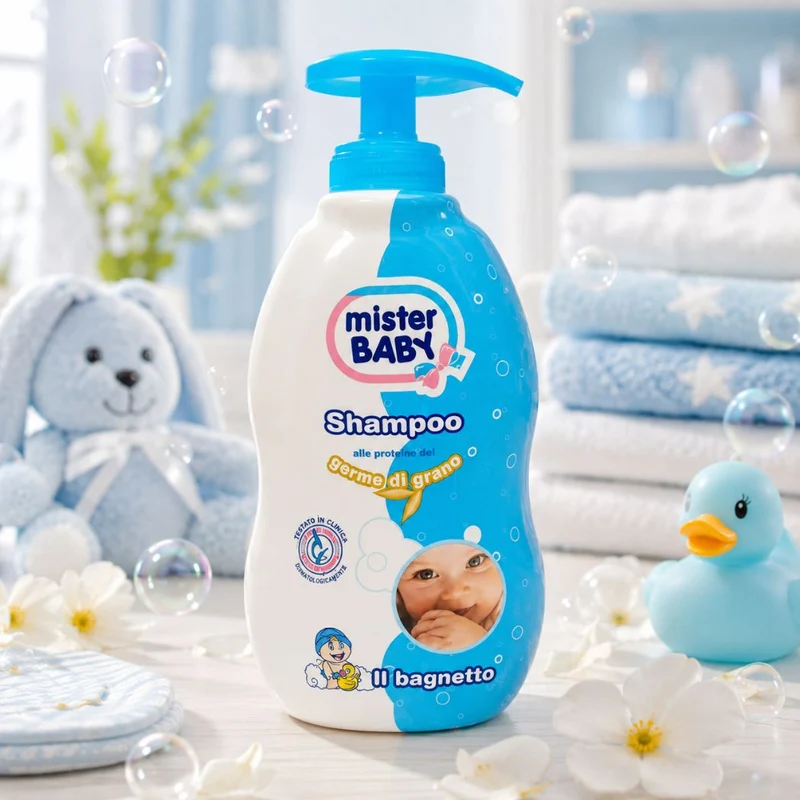 MISTER BABY IL BAGNETTO SHAMPOO - Con Germe Di Grano 400ml