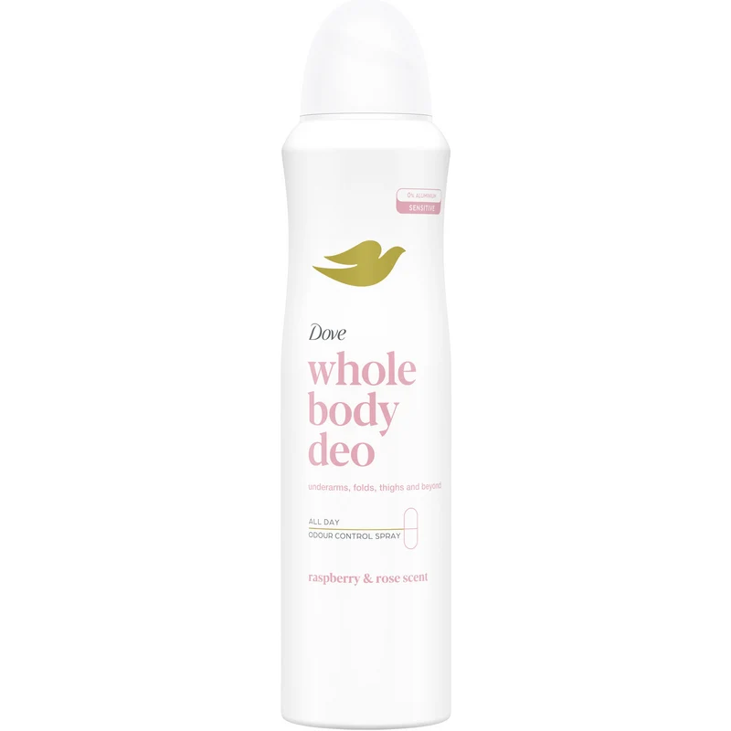 Dove Deo Body Spray Lampone e Rosa 150 ml