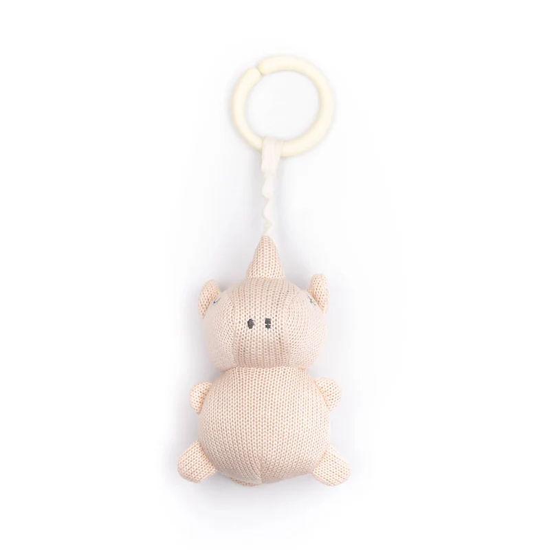Pull & Shake toy rino - ROSA 04