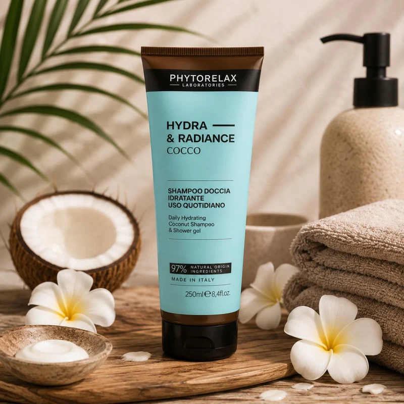 PHYTORELAX HYDRA & RADIANCE - Shampoo Doccia Idratante Uso Quotidiano 250ml