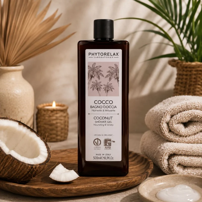 PHYTORELAX BAGNO DOCCIA COCCO - Bagno Doccia Nutriente & Vellutante 500 ml