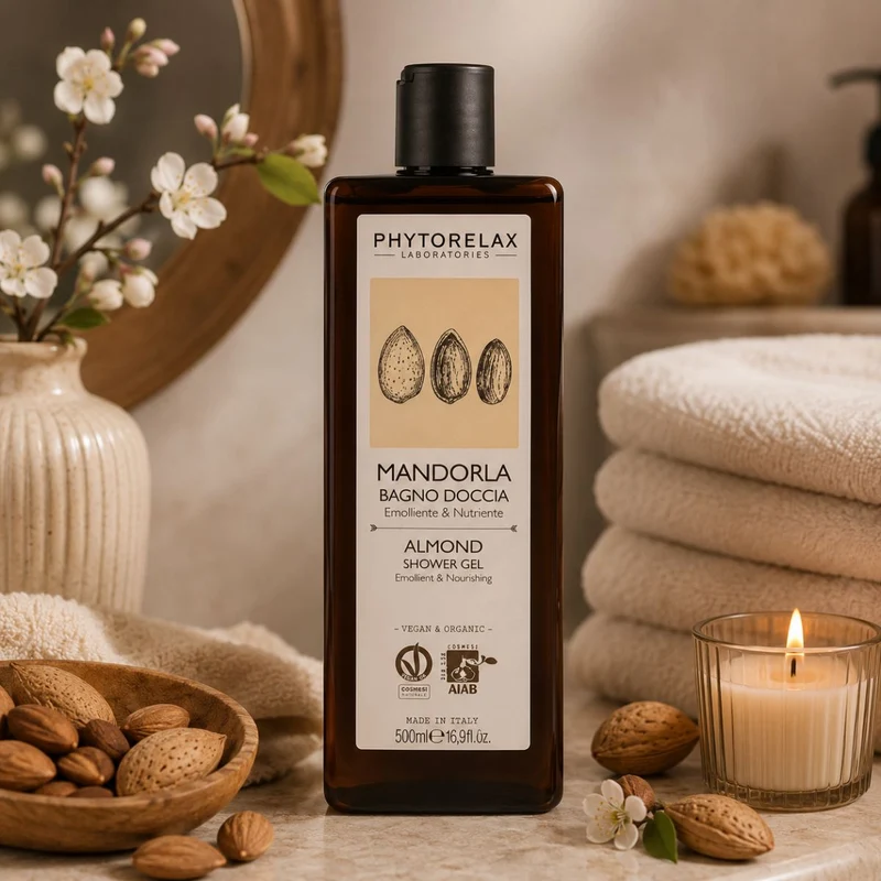 PHYTORELAX BAGNO DOCCIA MANDORLA - Emolliente & Nutriente Mandorla 500 ml