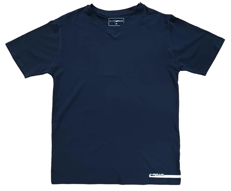 Maglia intima uomo GAS in cotone elasticizzato scollo V