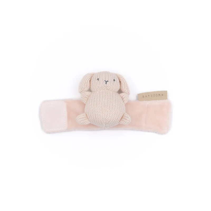 Giochino braccialetto a Maglia - Rabbit - ROSA 04