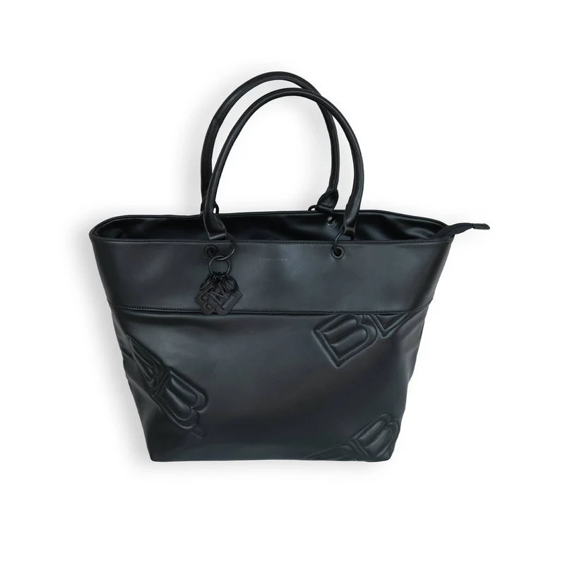 Borsa a tracolla in ecopelle - BLACK 21
