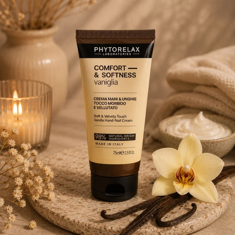 PHYTORELAX COMFORT & SOFTNESS - Crema Mani & Unghie Tocco Morbido e Vellutato 75ml